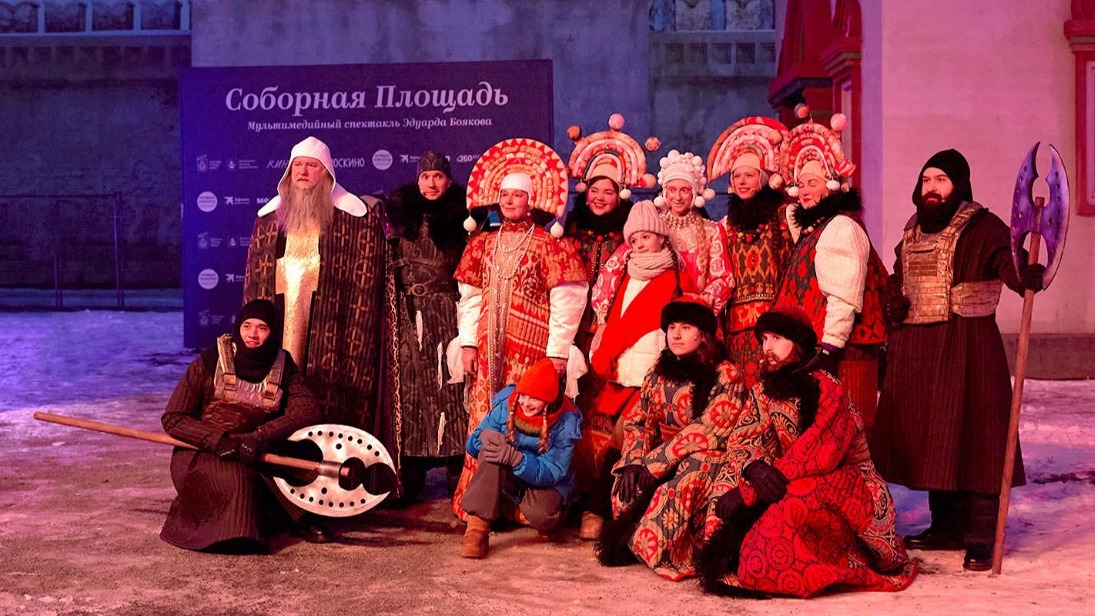 Исторический спектакль «Соборная площадь» увидели около 15 тысяч зрителей