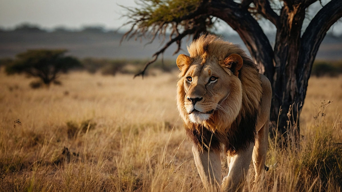 Ветеринар рассказал о поведении льва, напавшего на директора «Тайгана» Зубкова