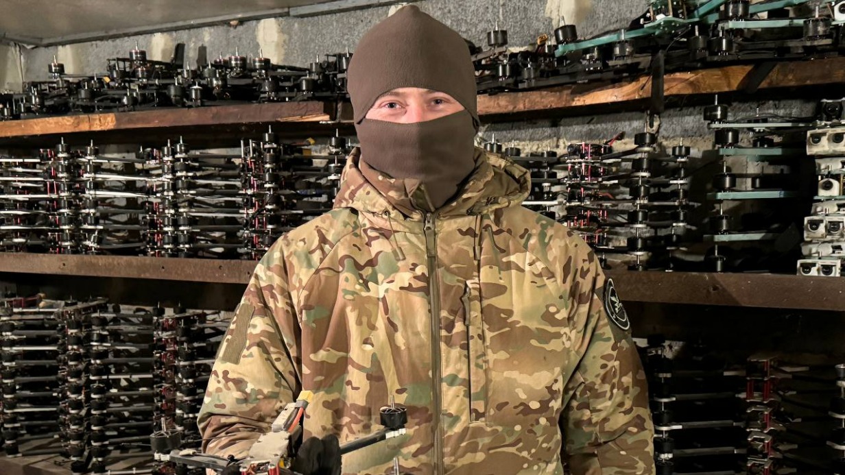 Командир взвода ударных беспилотников 1465-го мотострелкового полка с позывным «Опер»