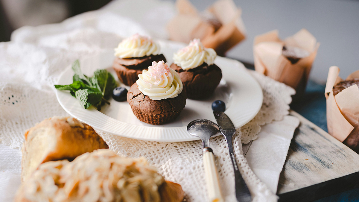 Пирожное для соседки 