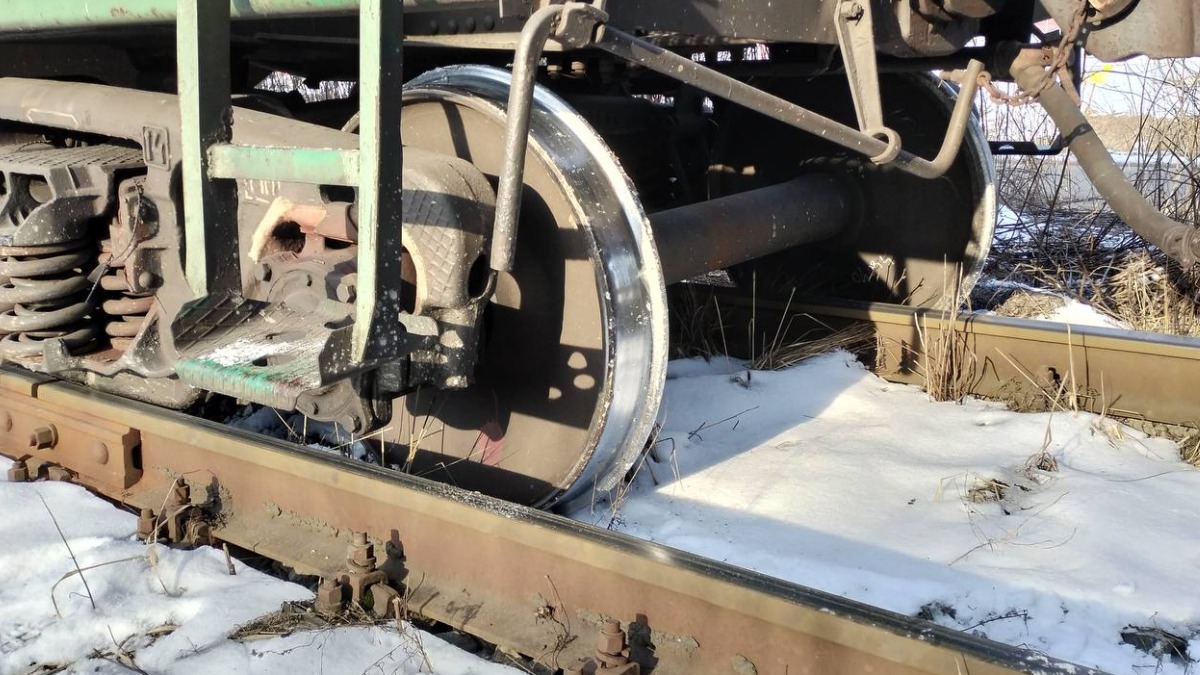 Два вагона поезда сошли с рельсов в Подмосковье