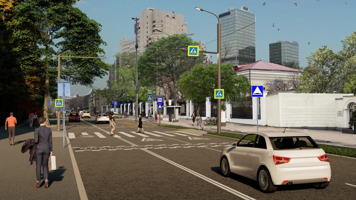 В центре Москвы проведут благоустройство Мантулинской улицы