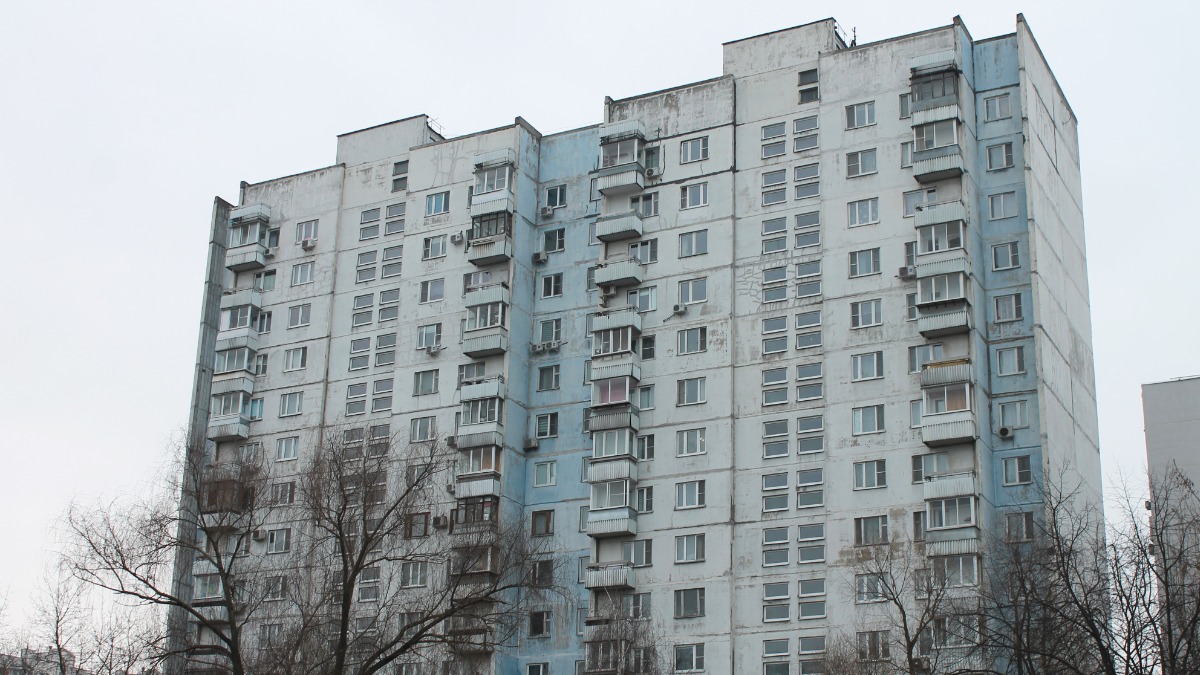 В районе Нагатинский Затон капитально отремонтируют дом 1983 года постройки