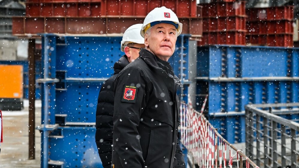 Мэр Москвы Сергей Собянин осмотрел работы по реконструкции вокзала «Беговая»