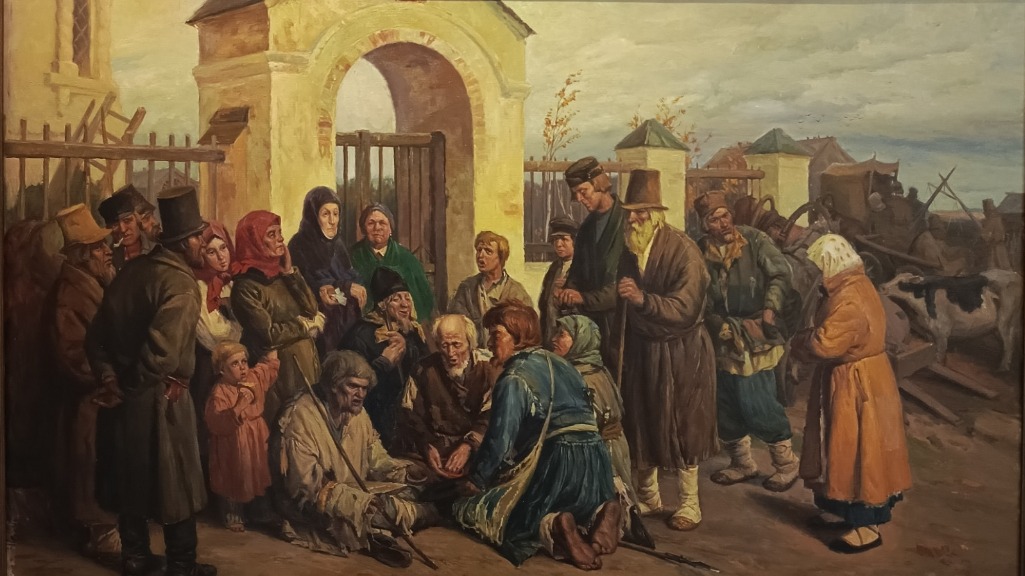 Картина Виктора Васнецова «Богомольцы»