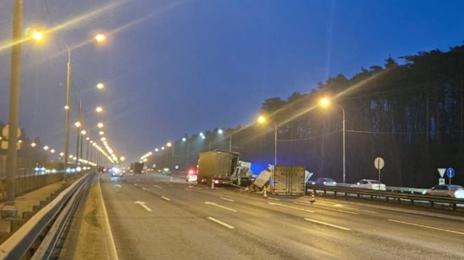 Один человек погиб в результате ДТП грузовиков под Подольском