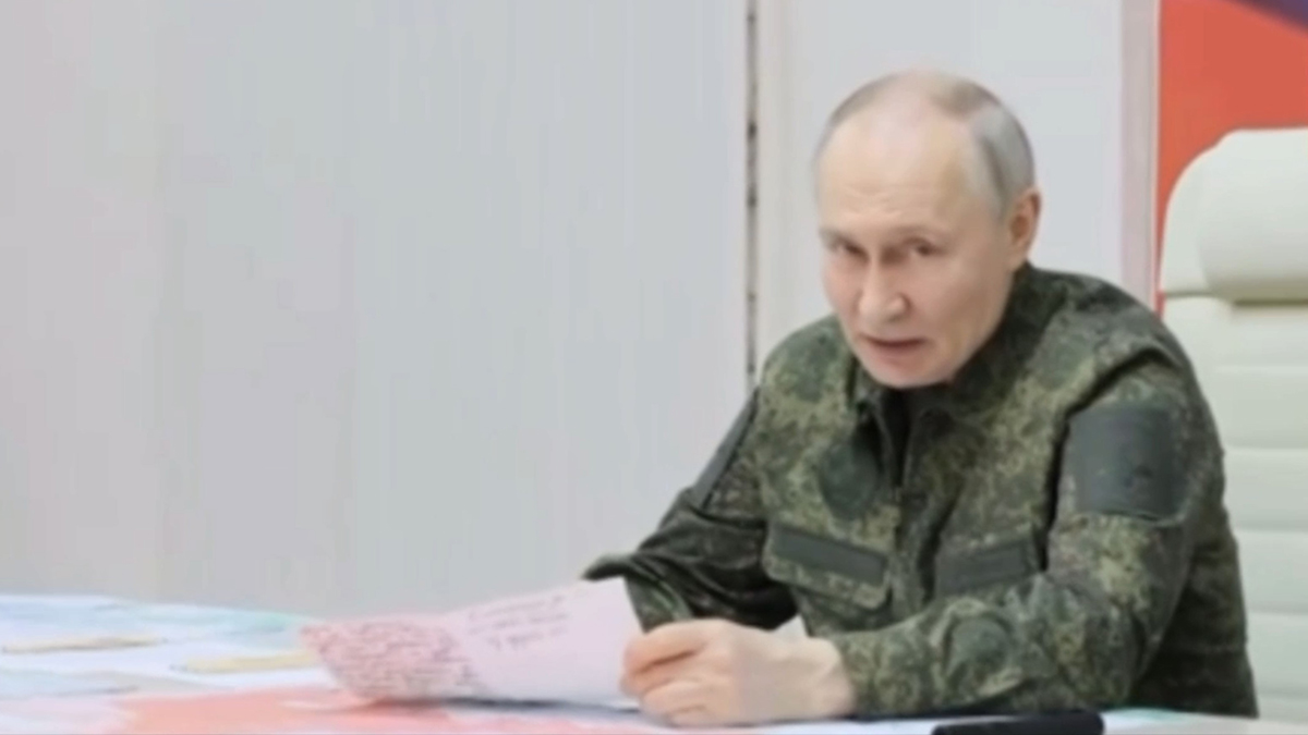 Путину доложили о завершающей стадии операции по освобождению Курской области