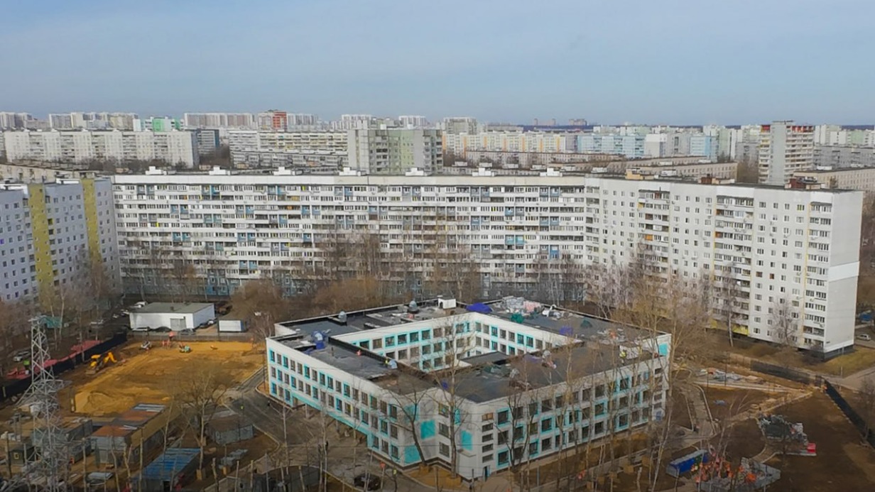 Собянин: «Школа Бибирево» откроется в сентябре после комплексной модернизации