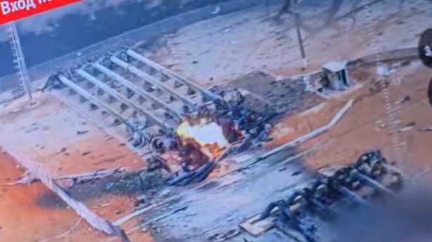 Газоизмерительная станция «Суджа» продолжает гореть в Курской области