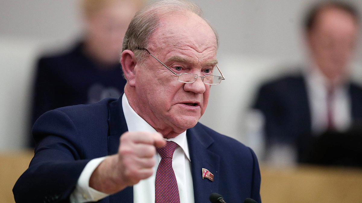 Зюганов не согласился со словами Степашина о присоединении Западной Украины