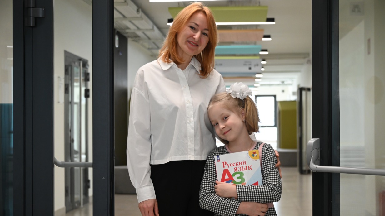 Елена Бакланова и ее дочь Евгения