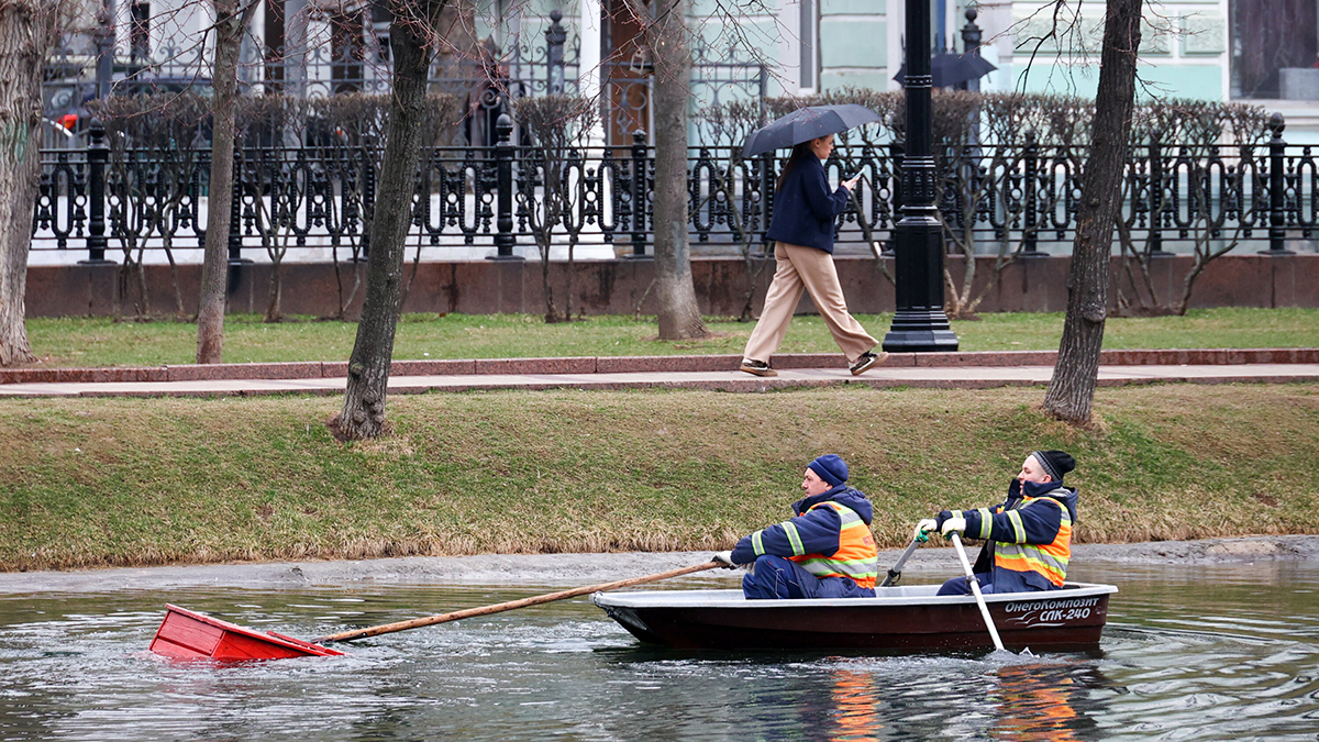 Погода в Москве 15 апреля