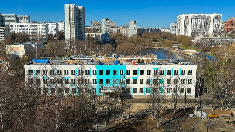 Собянин: Обновленная школа № 17 в Конькове примет учеников уже в сентябре