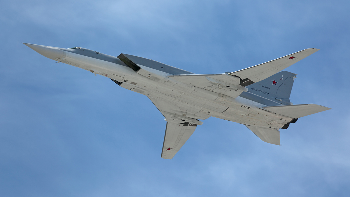 Самолет Ту-22М3 разбился возле Свирска в Иркутской области