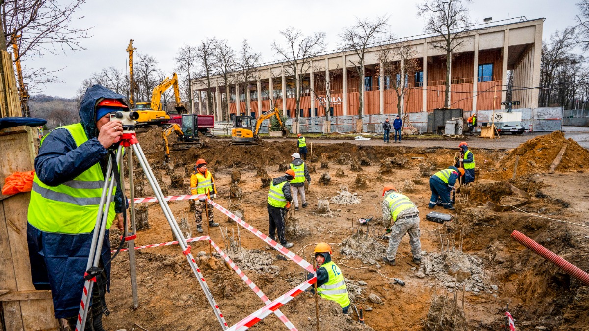 Стартовало благоустройство территории олимпийского комплекса «Лужники»