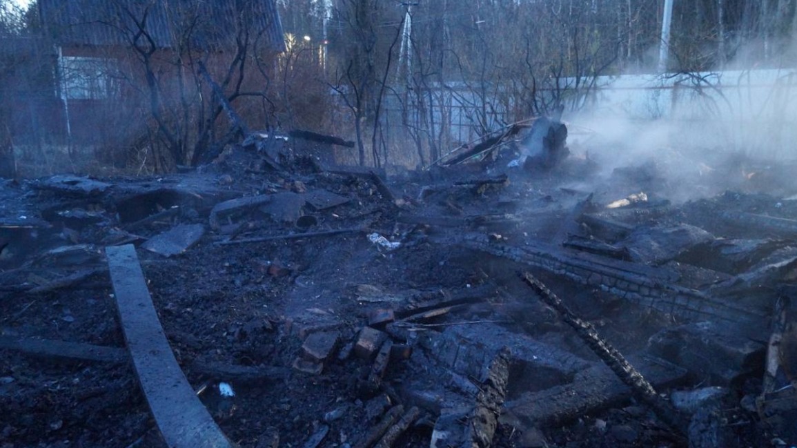 СК возбудил дело после гибели трех человек при пожаре в Наро-Фоминске