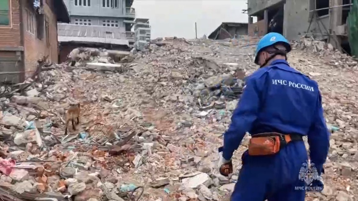 МЧС РФ в Мьянме обследовало более 126 тысяч «квадратов» в поисках пострадавших