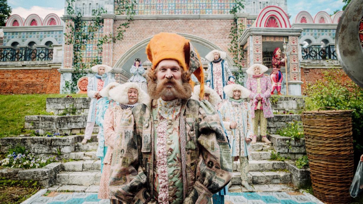 Федор Добронравов в роли боярина Полкана в популярной киносказке 2024 года «Летучий корабль»