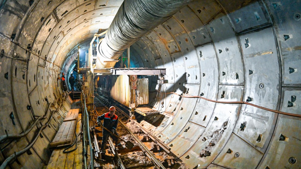 Собянин: Началась проходка нового тоннеля Рублево-Архангельской линии метро