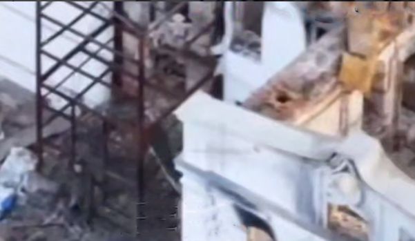 Морпехи ВС России освободили Горнальский монастырь и сняли его на видео