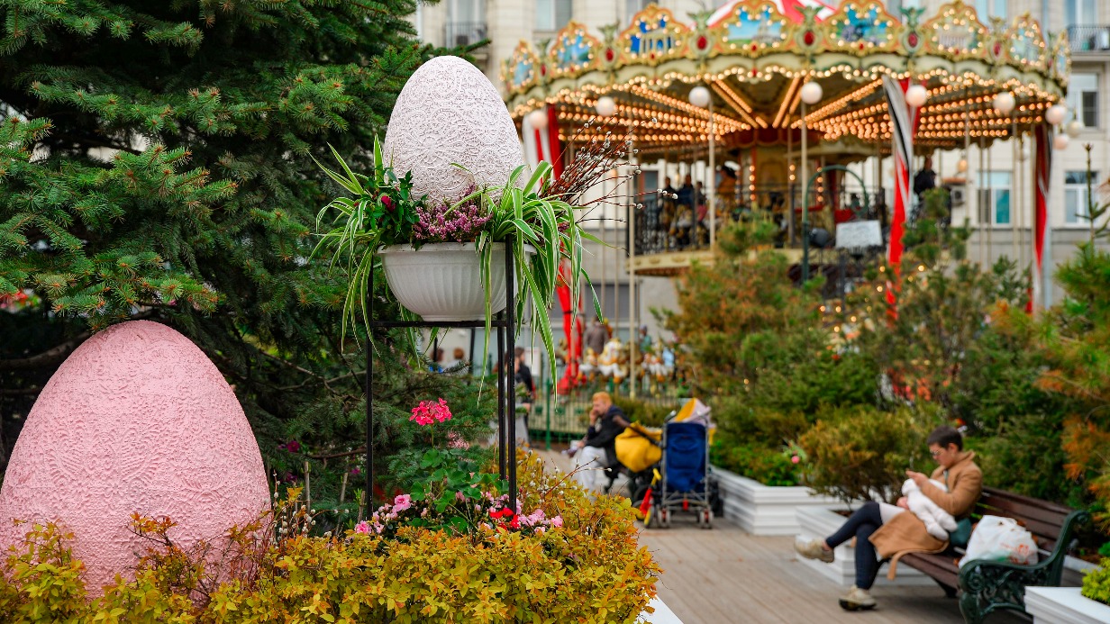 Особая программа «Пасхального дара» ждет гостей на Тверской площади