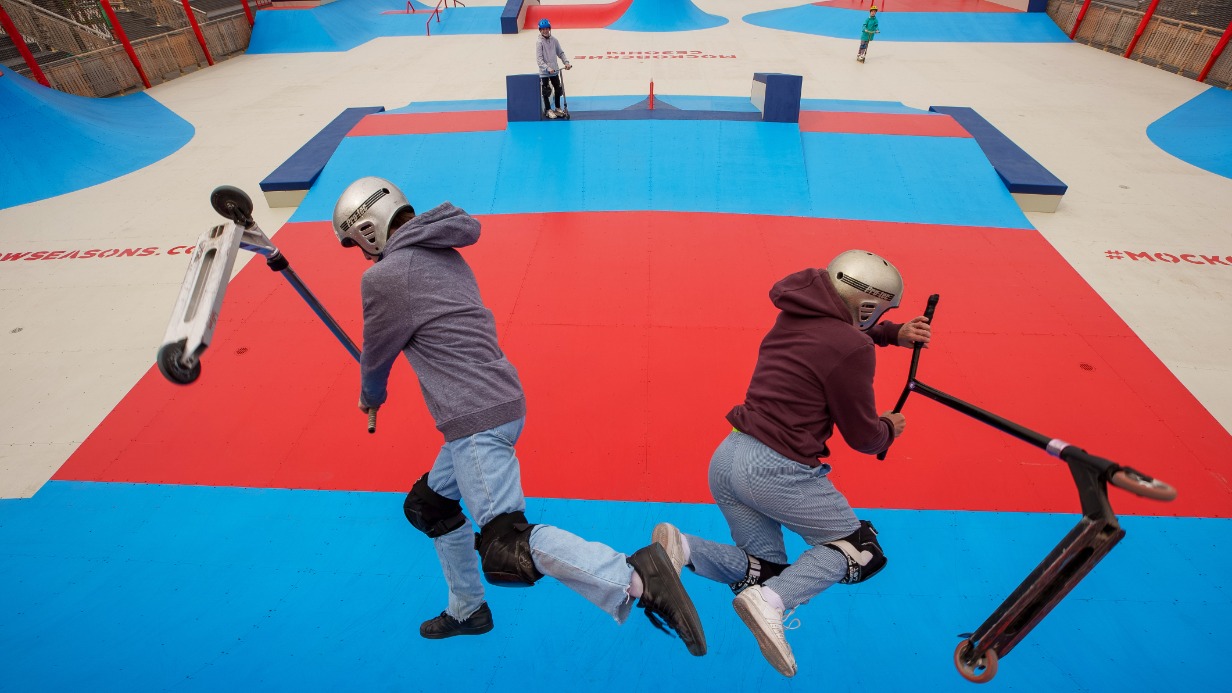 Спортивные площадки «Московских сезонов» готовятся к открытию