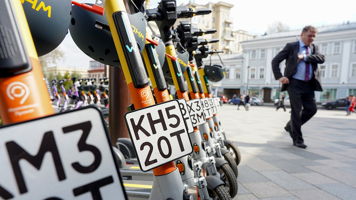 Систему рейтинга пользователей электросамокатов запустили в Москве