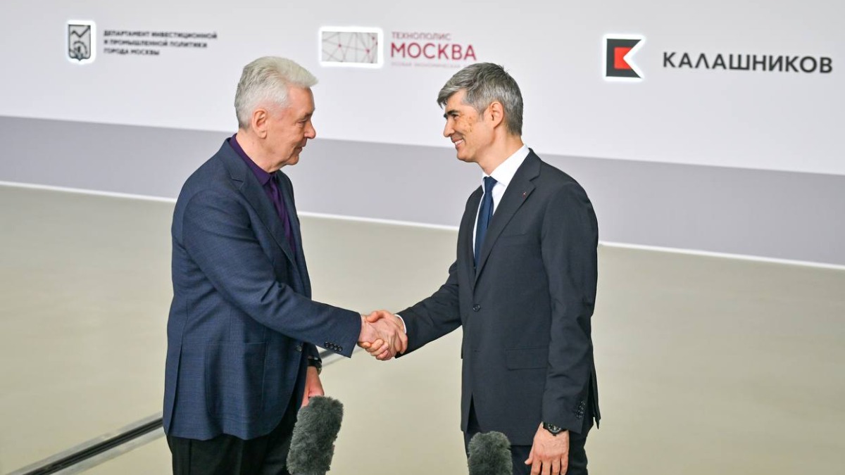 Собянин открыл производственный комплекс концерна «Калашников» на юго-востоке Москвы
