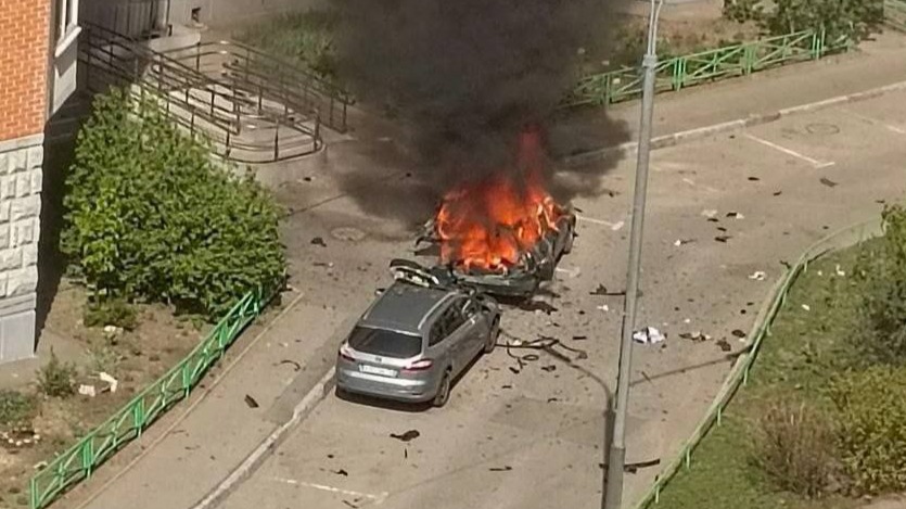Силовики озвучили основную версию взрыва автомобиля в Балашихе