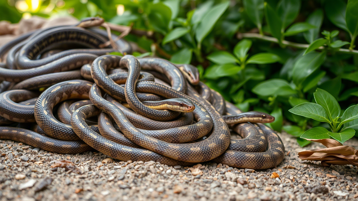 Где можно встретить змей в Москве