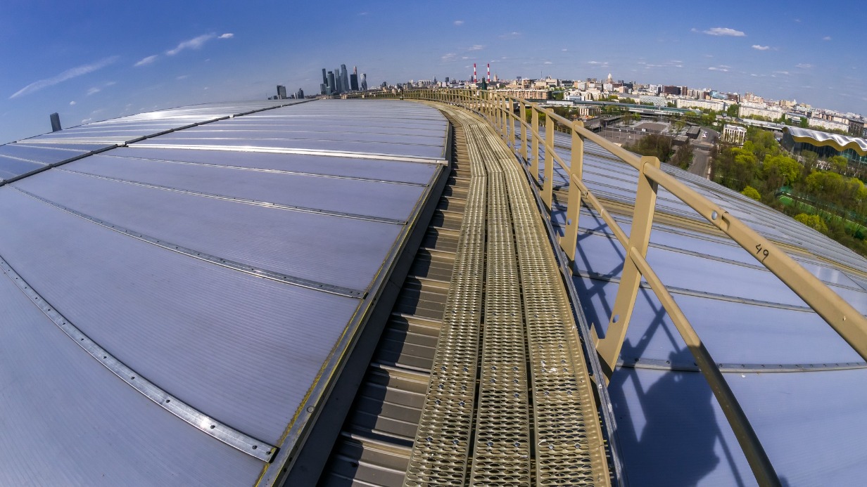 Сезон экскурсий откроется на крыше Большой спортивной арены «Лужников»