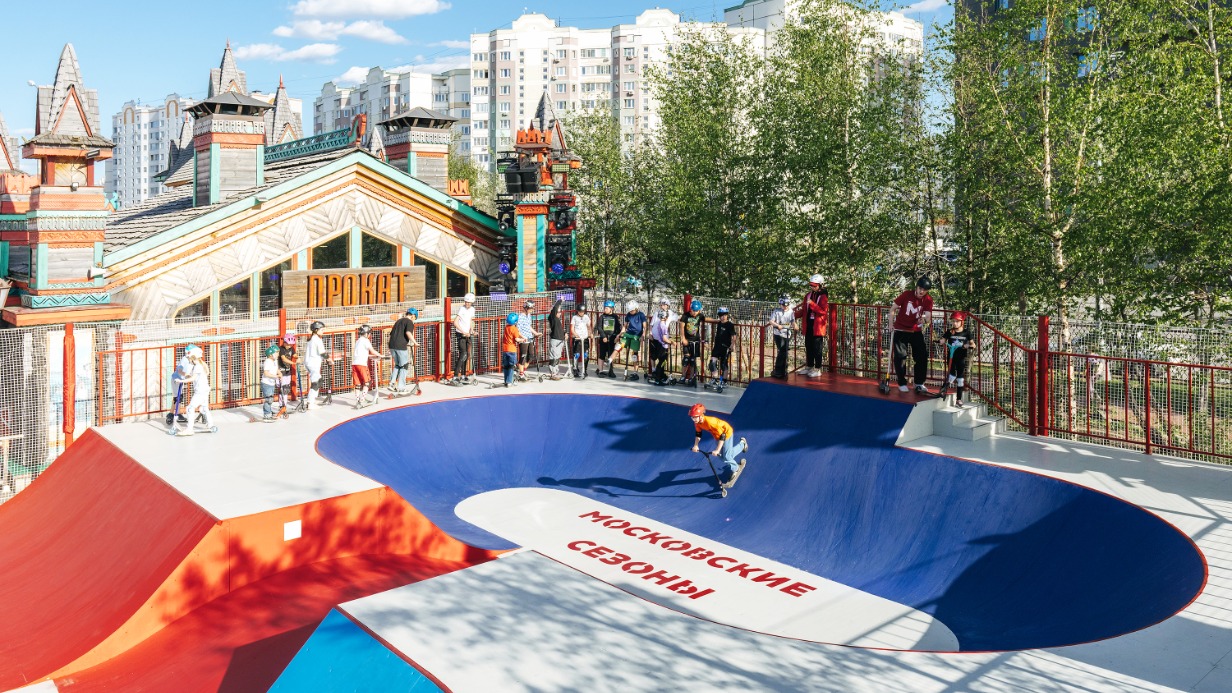 Спортивные локации «Московских сезонов» открылись в Москве