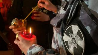 Росгвардия обеспечила безопасность во время прибытия Благодатного огня в Москву