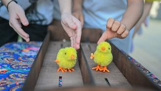 Забег цыплят и пасхальный тир: праздничные состязания ждут гостей на площадках «Пасхального дара»