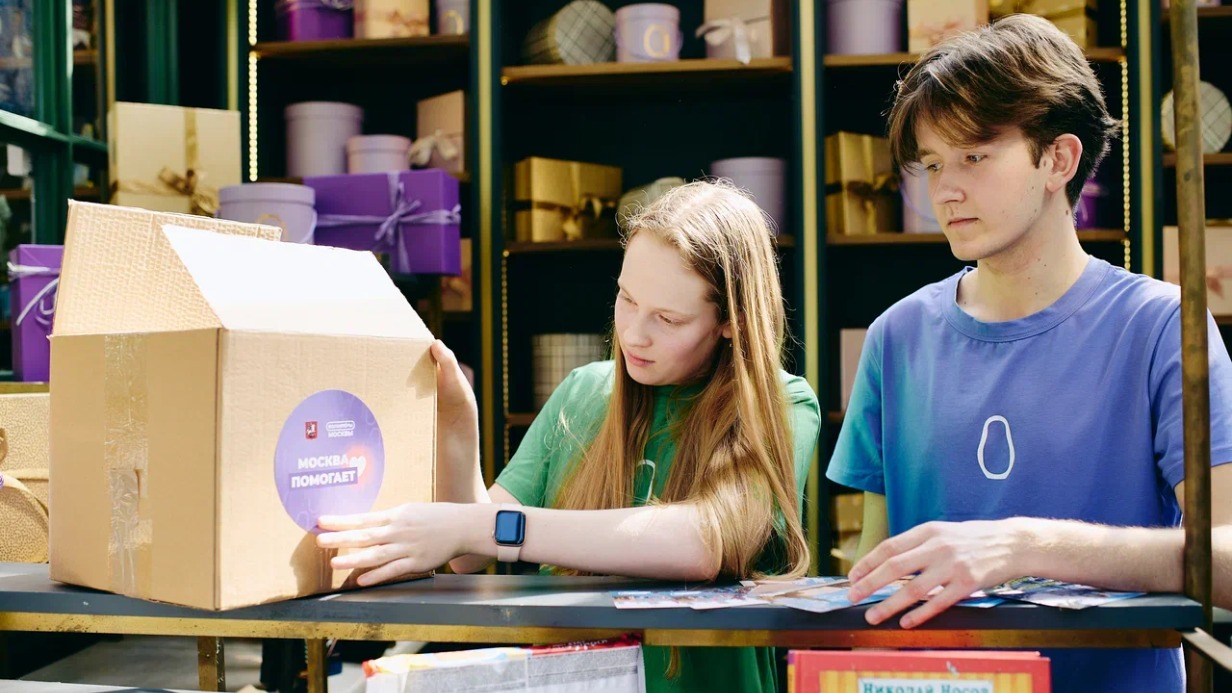 В рамках весеннего фестиваля в столице работают павильоны проекта «Москва помогает»