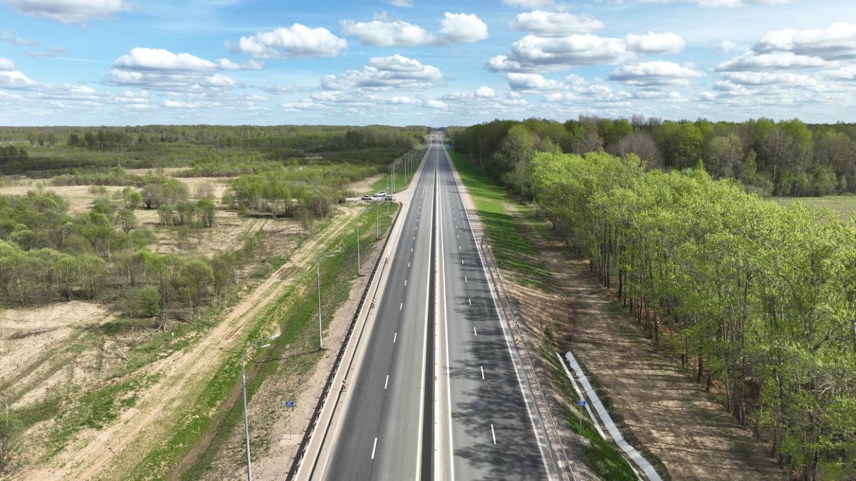 Запущено движение по трассе М-9 «Балтия» до Ржевского мемориала