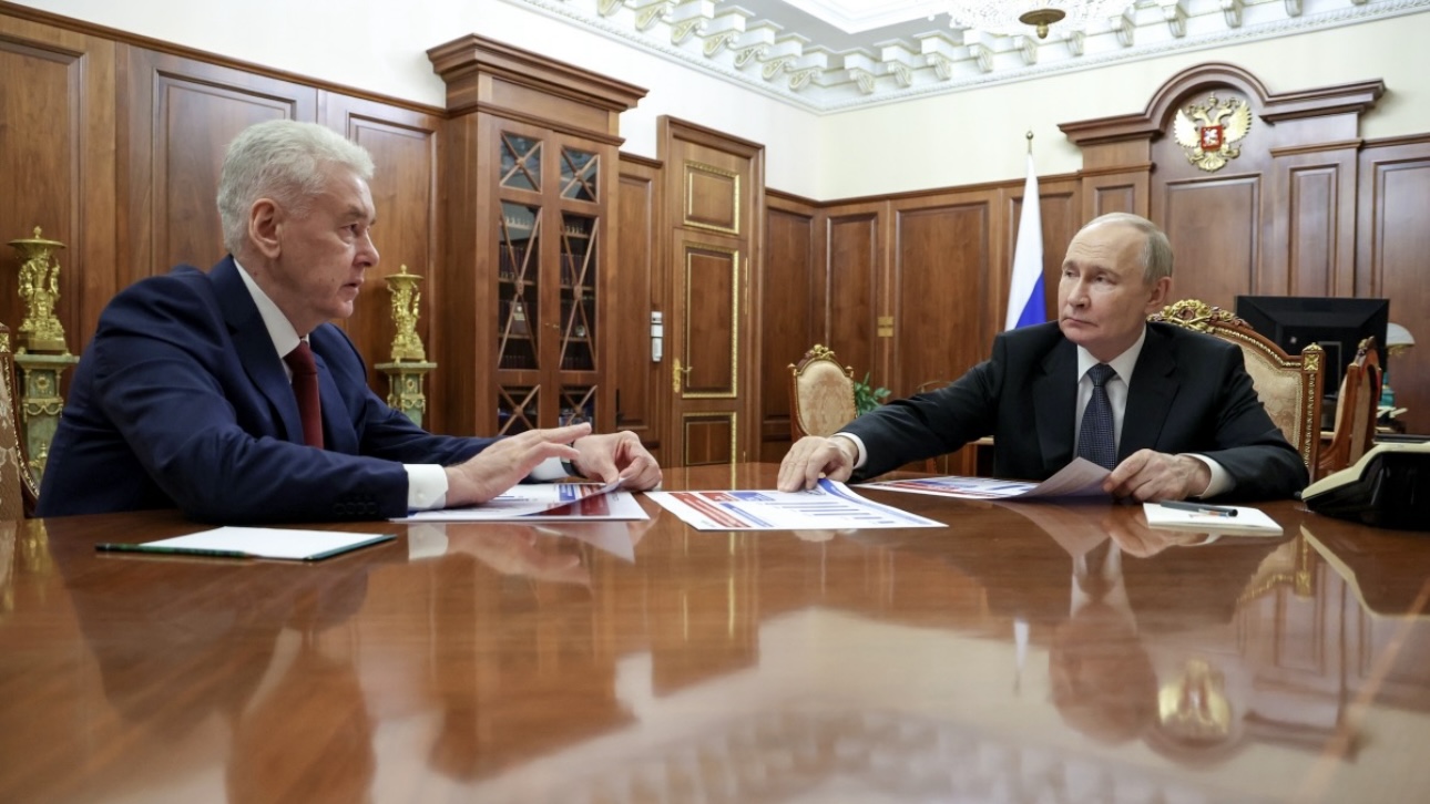 Собянин доложил Путину об итогах социально-экономического развития Москвы