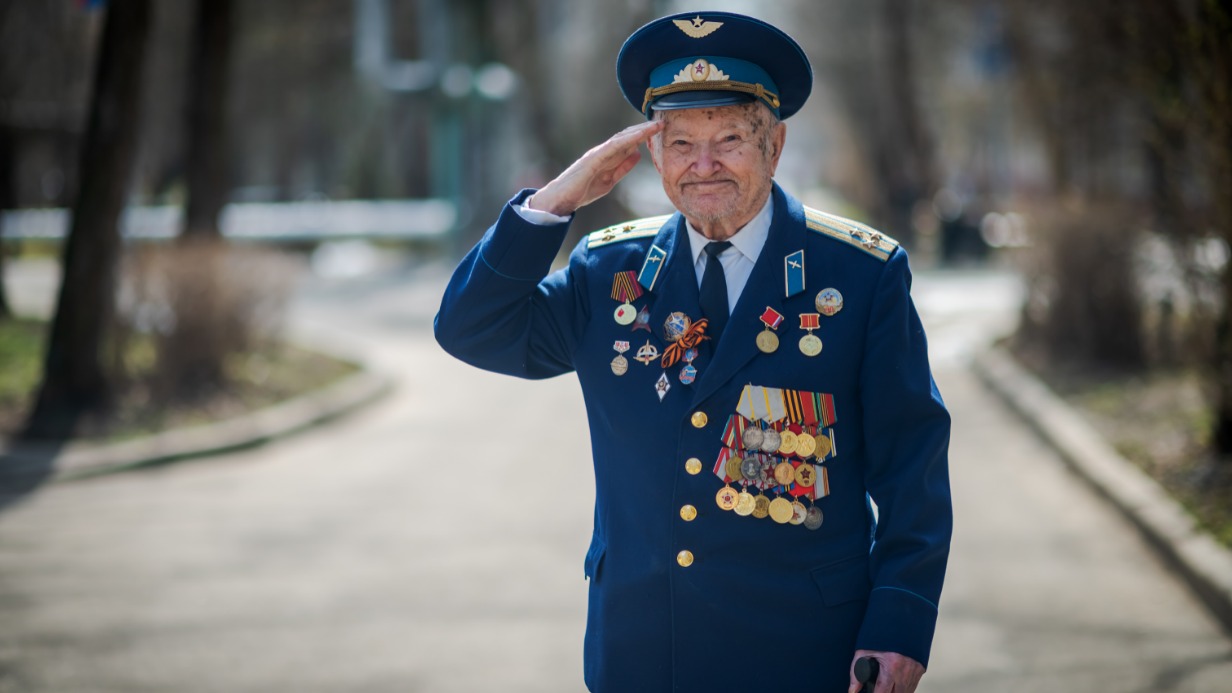 Ветеран Великой Отечественной войны, полковник запаса Рифгат Тимирзянович Гареев