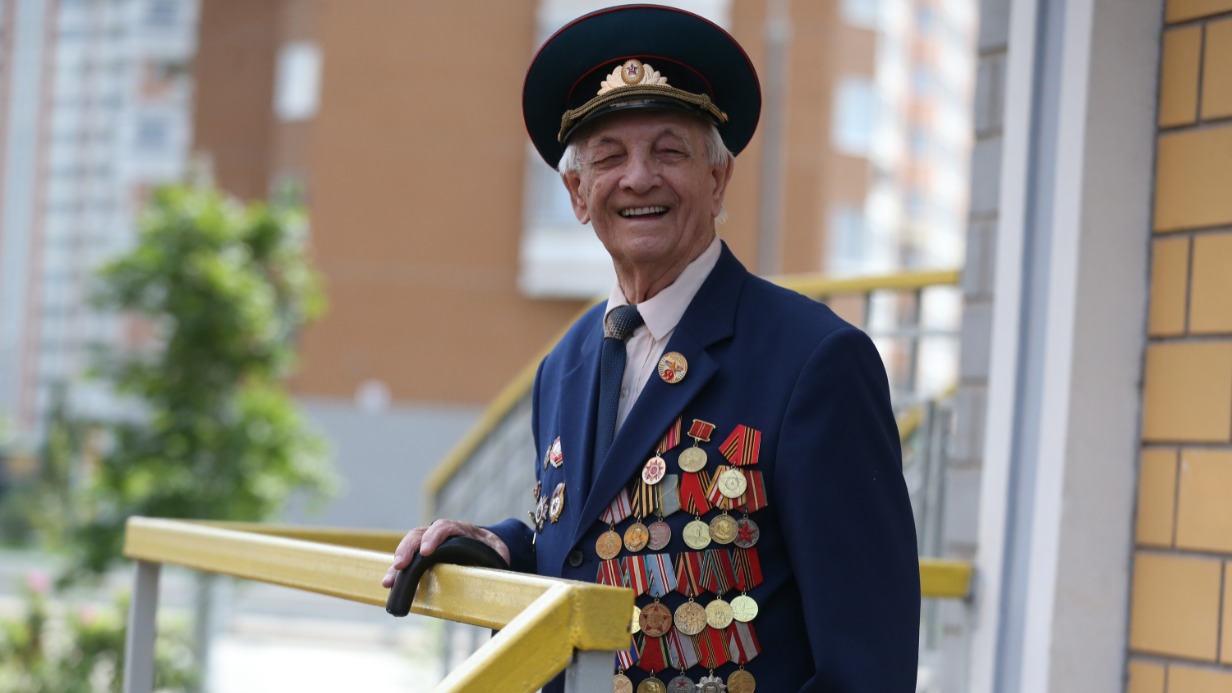 Ветеран Великой Отечественной войны Григорий Стародубцев