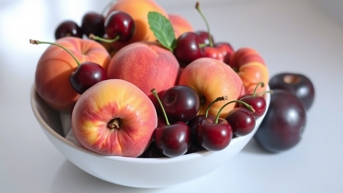 Цены на персики, черешню и сливу