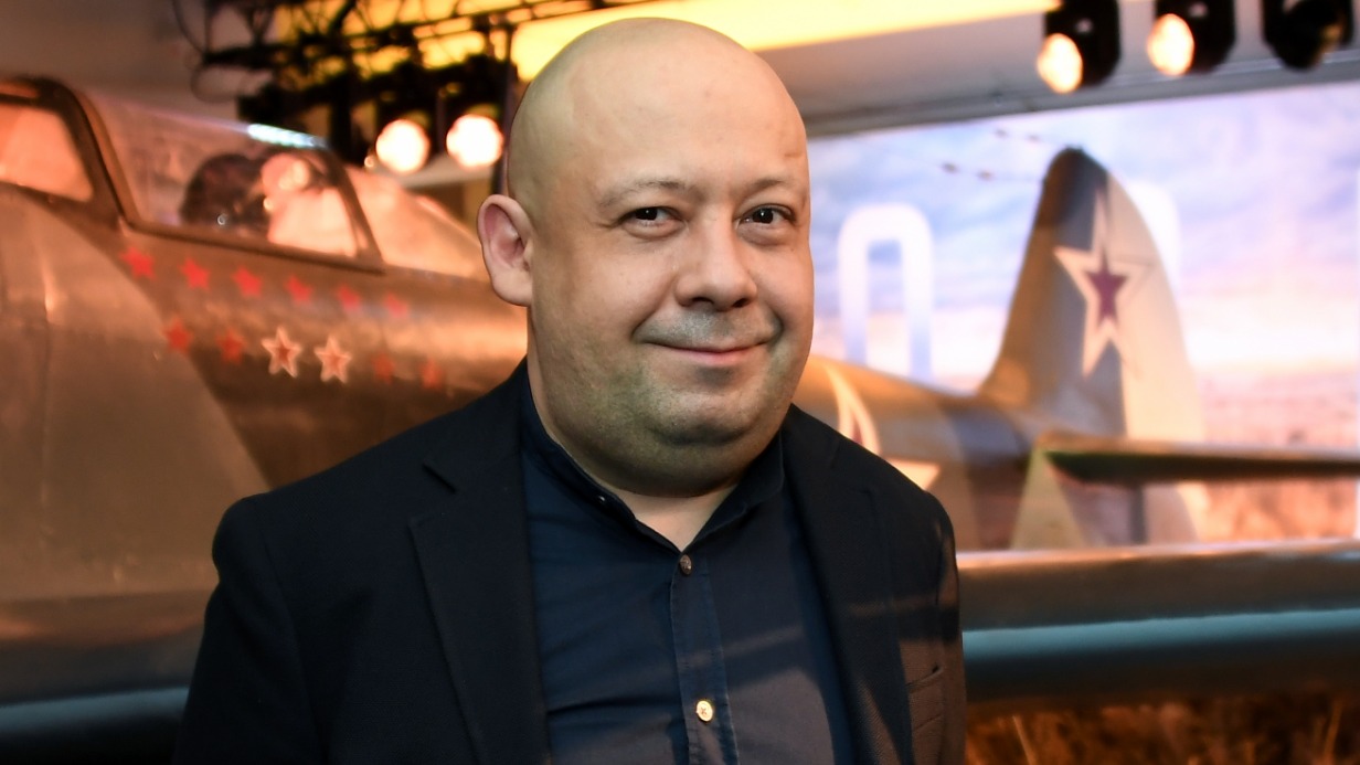 Режиссер Алексей Герман-младший на премьере своего фильма «Воздух» в киноцентре «Каро 11 Октябрь»
