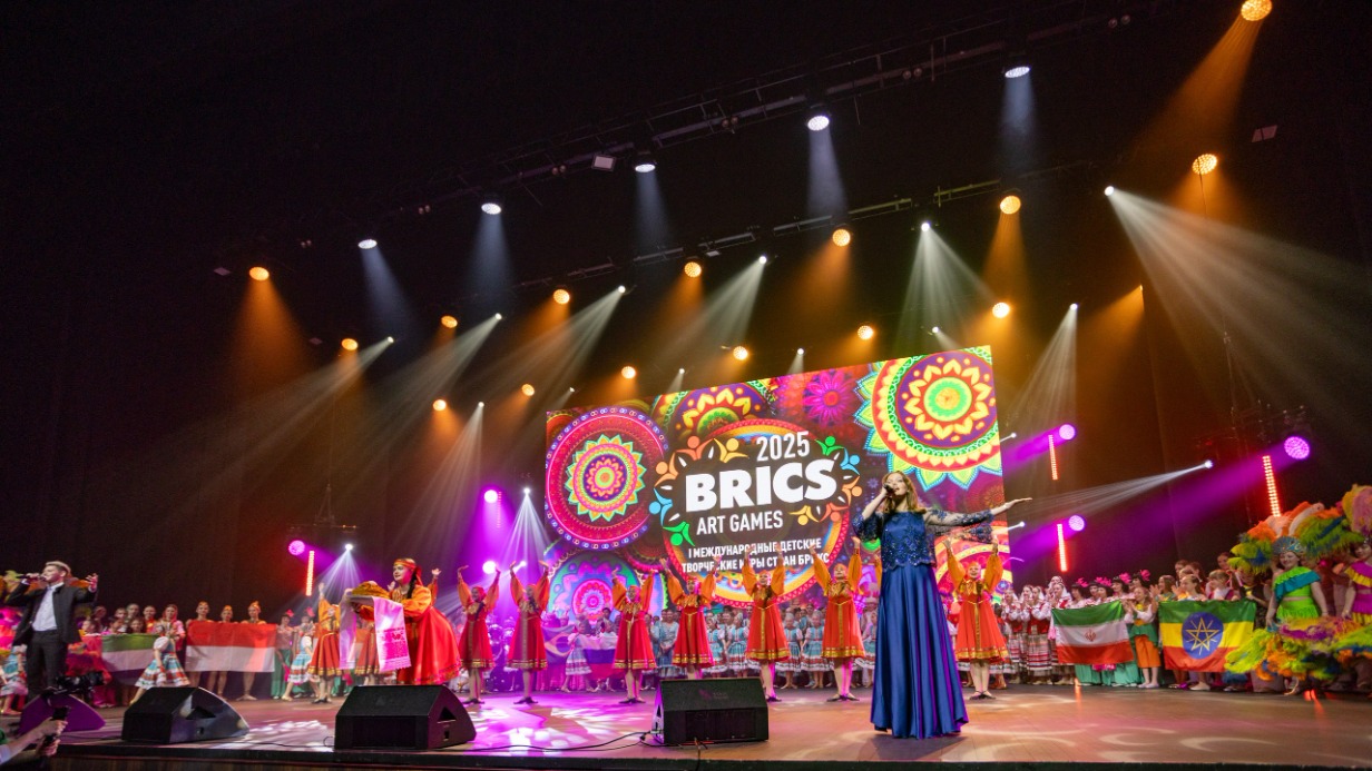 Москва приняла первые международные детские Творческие игры стран БРИКС