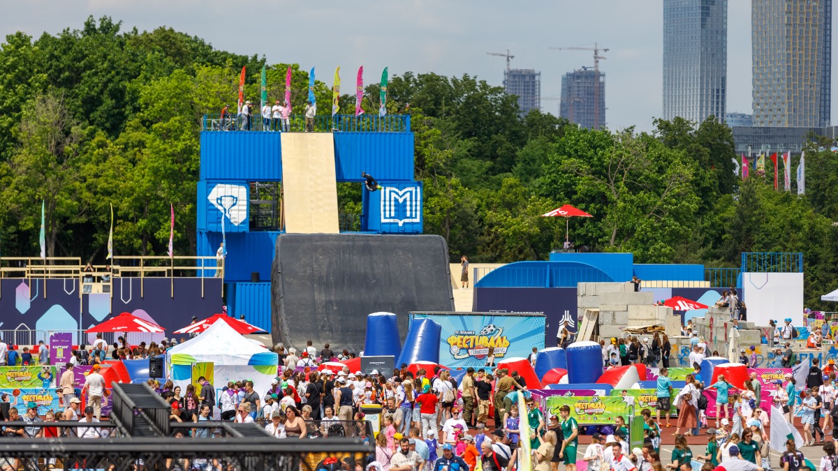 Более 30 тысяч человек стали участниками фестиваля школьного спорта в Лужниках