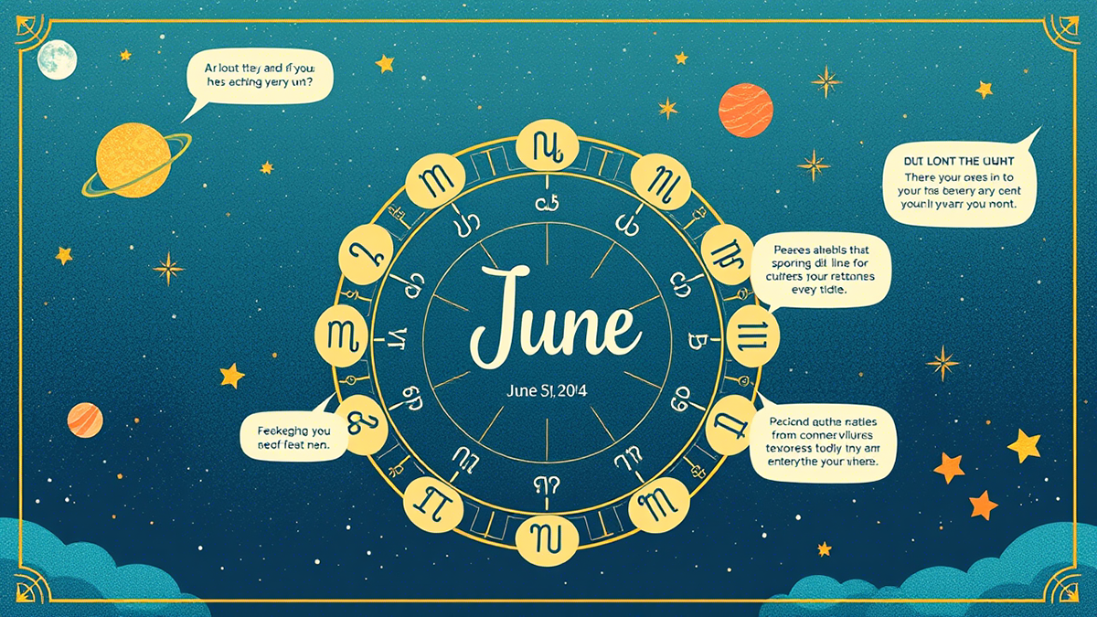 Гороскоп для всех знаков зодиака на июнь 2025 года