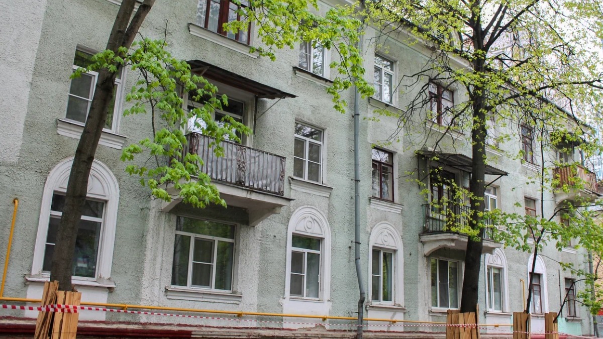 После капитального ремонта преобразится дом 1951 года постройки на западе Москвы 