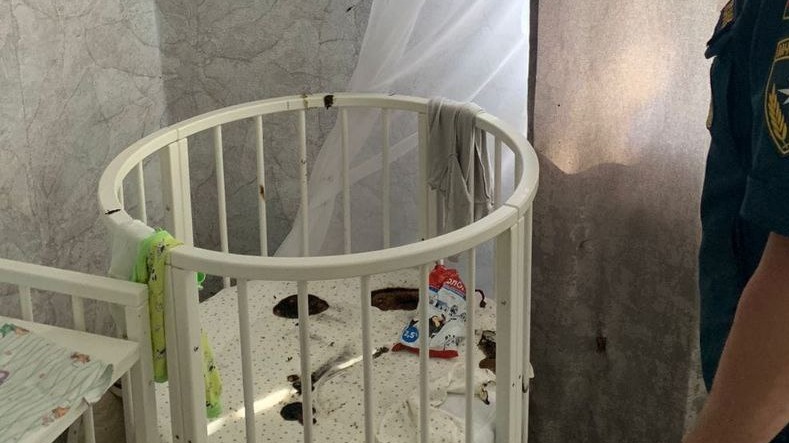 Младенец в Башкирии умер от ожогов из-за оставленного в кроватке фена