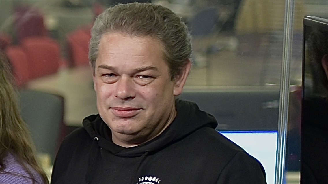 Сотрудник сетевого вещания «Вечерней Москвы» Андрей Карташов на 100-летии газеты