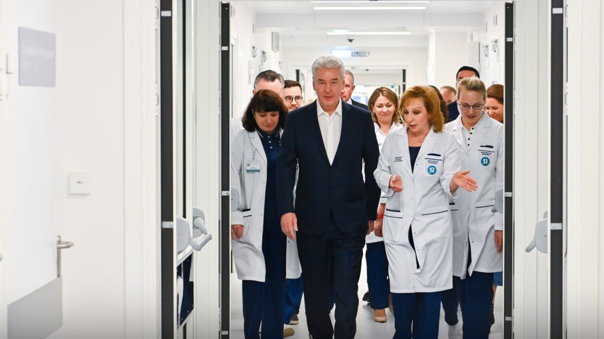 Собянин: В больнице № 52 открылось отделение трансплантации органов и тканей 