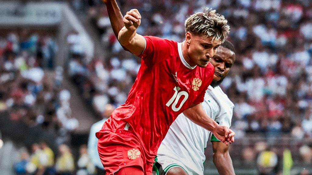 Сборная России сыграла вничью с командой из Нигерии в «Лужниках»