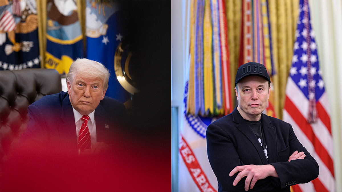 Трамп положительно оценил встречу с Маском на церемонии прощания с Кирком